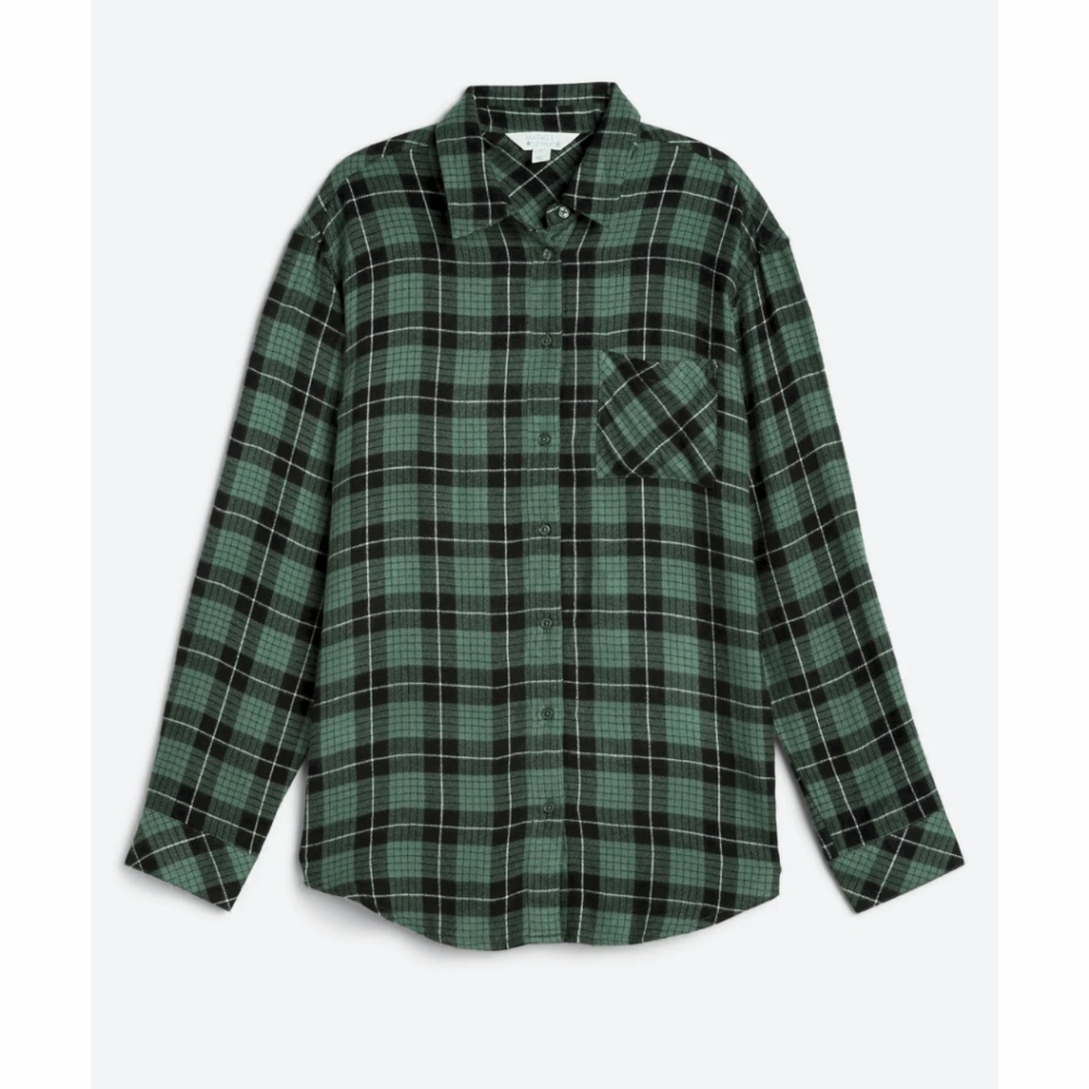 Market & Spruce Maeve Cozy Boyfriend Fit Woven Top